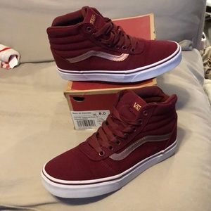 Vans Ward Hi - Cabernet/Rose Gold